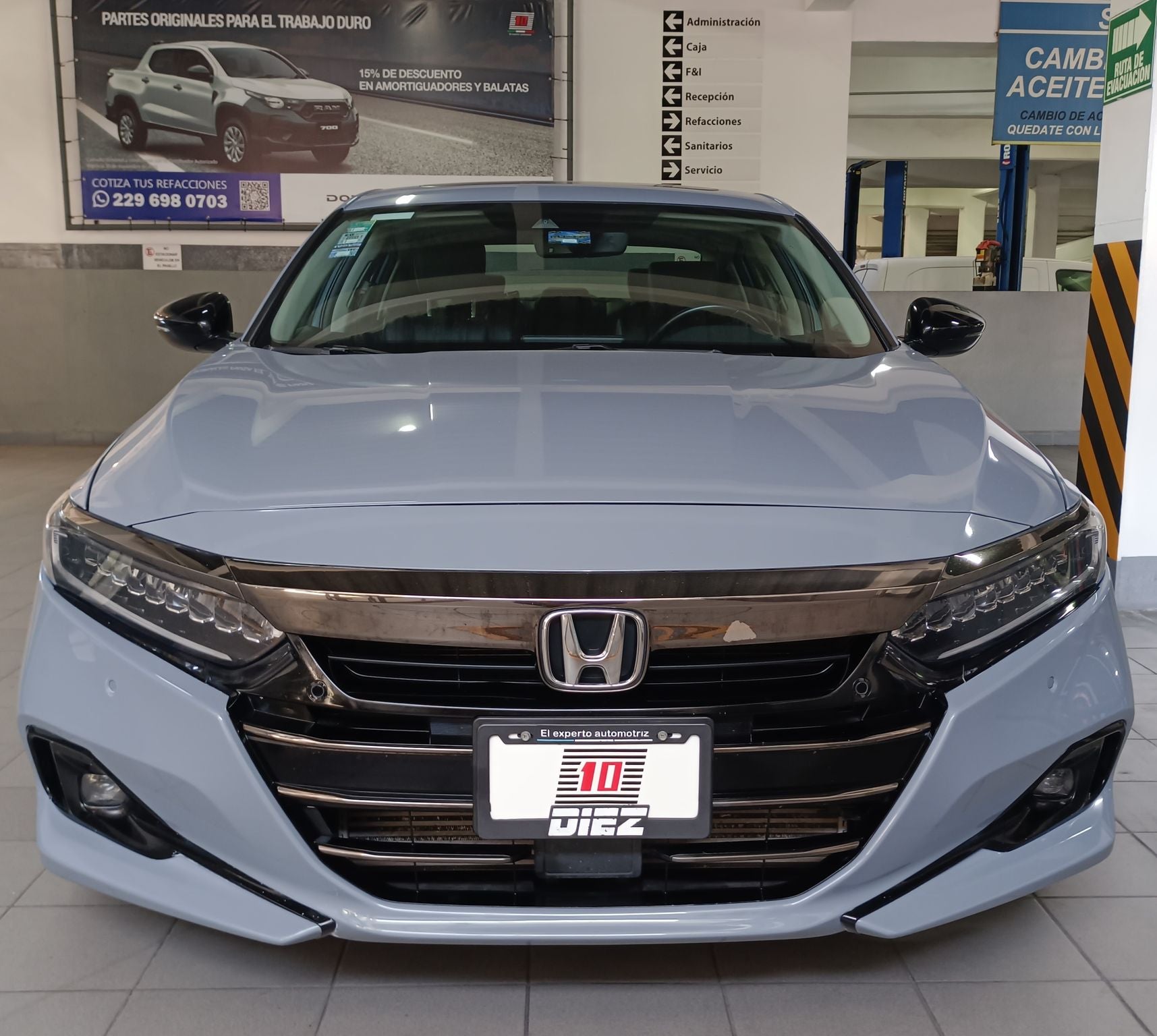 2022 Honda Accord 2.0 L4 Touring Piel Cvt